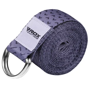 RDX F11 Correa De Yoga De Algodón Antideslizante Con Hebilla De Anillas D Inoxidables